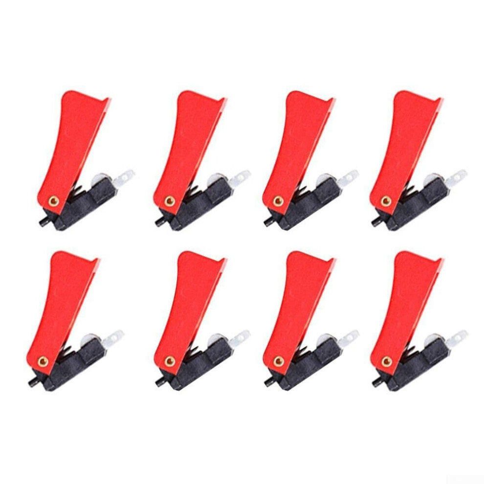 Pack Of 8 Mig Welding Torch Trigger Switches, Durable Metal, Fits 15Ak 24Kd 36Kd, Sensitivity 9094768010815