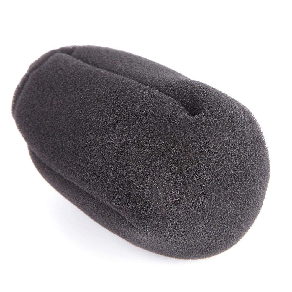 Black Universal Hair Dryer Diffuser Sponge Wind Cover - Fits All Sizes