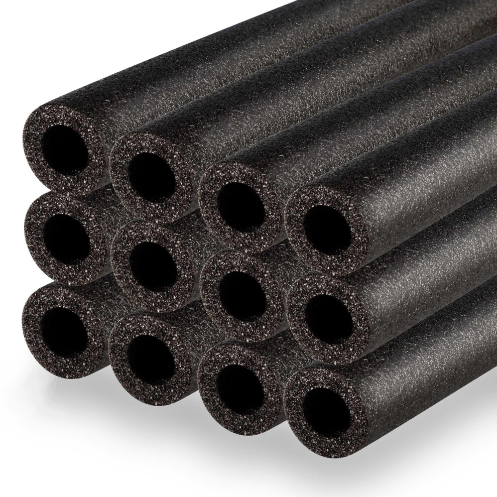 12 Pack 1.5 Inch Foam Pipe Insulation Tubes For Water Pipe Freeze Protection And Energy Saving 9094768010938