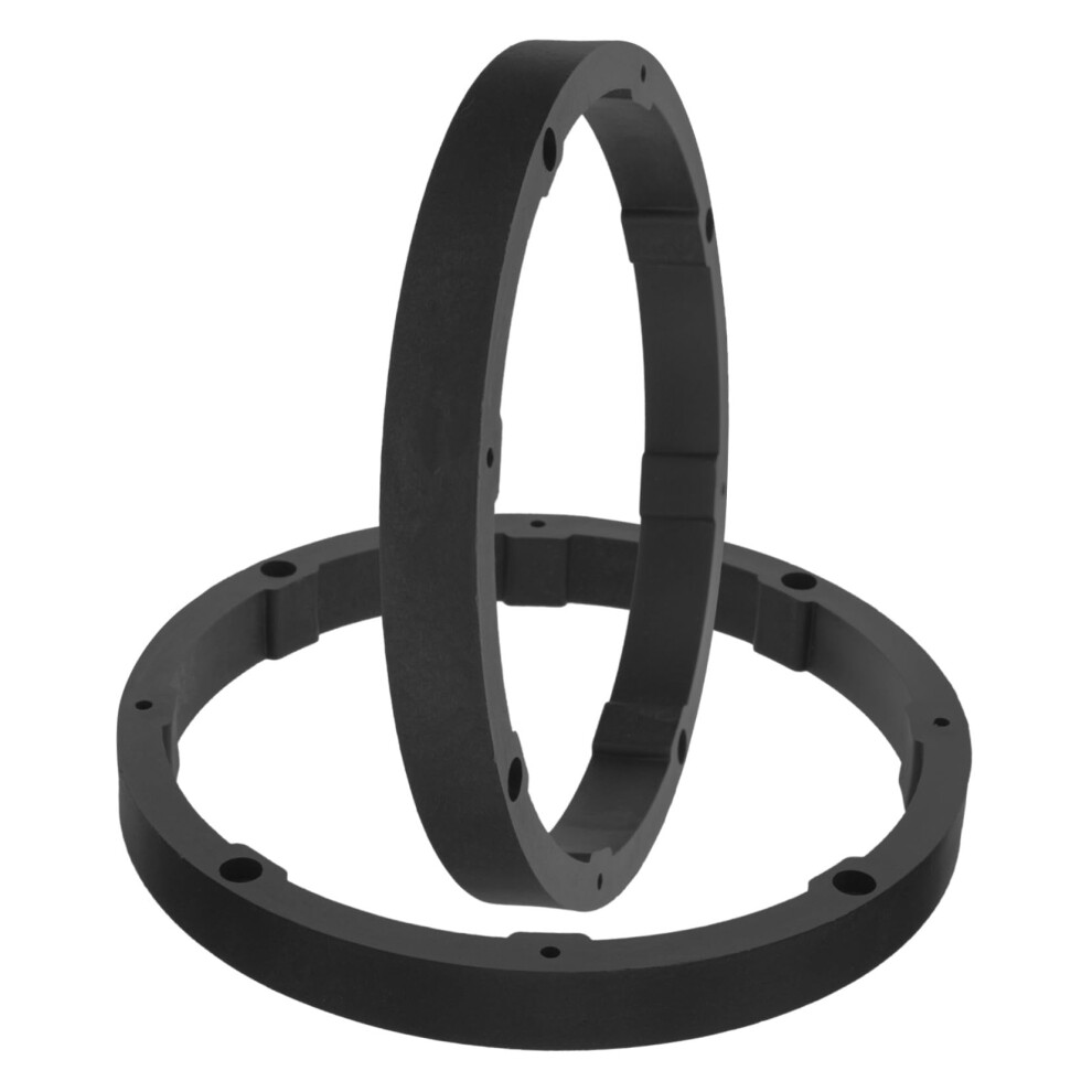 2Pcs Pvc Car Speaker Spacer Rings For Door Installation, Easy Install Universal Audio Adapter 9187378999400