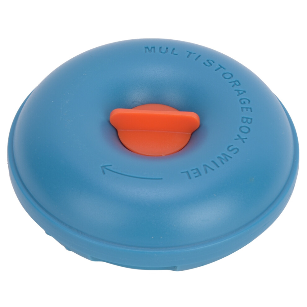 Spill-Proof Seal Pill Container, Efficient Organization System for Medication Management (Pink)