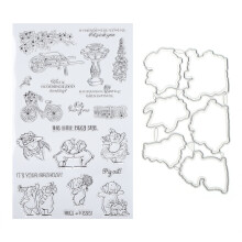 Easter Joy: Clear Stamps For Card Making, Ziplock Bags Included, Elevate Your Spring Scrapbooking And Paper Crafts