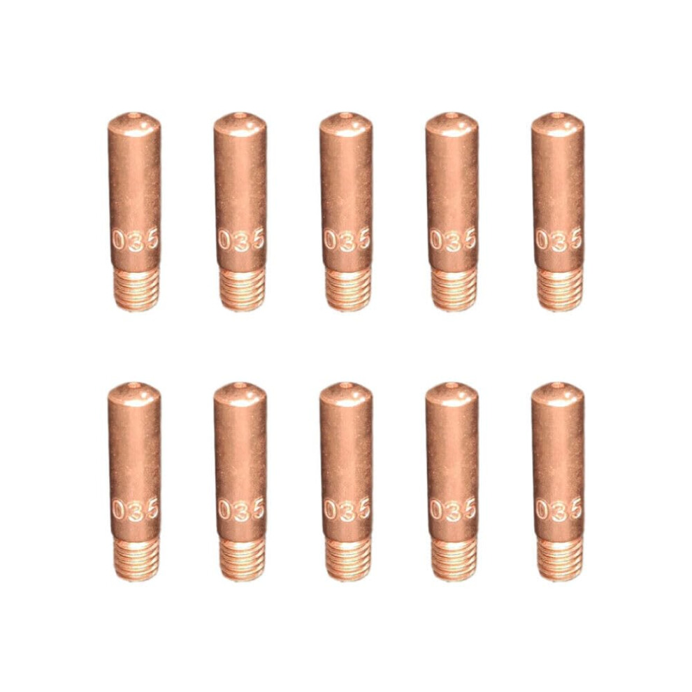 Mig Welding Contact Tips .035 For Lincoln Pro Mig 140 And Promig 12101, Consistent Arc Stability 9199774783873