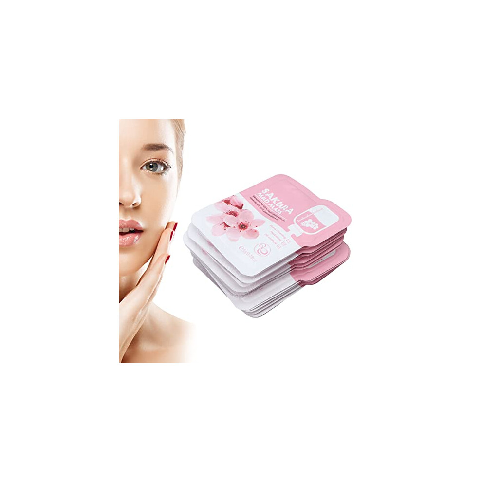 Mud Face Mask 12pcs Deep Hydration Oil Control Pore Cleansing Clay Facial Mask for Skin Care