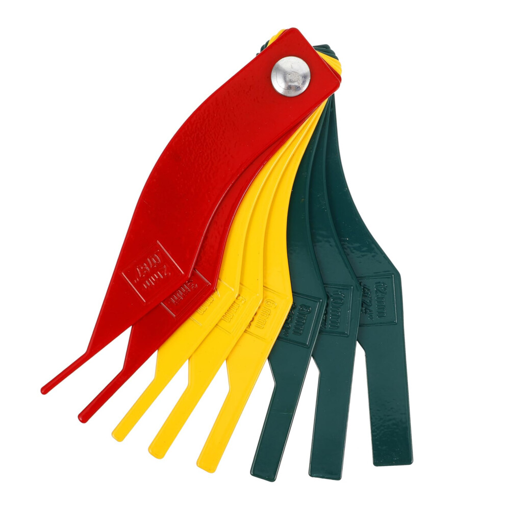 Brake Pad Thickness Gauge With Tire Tread Depth Check, Precision Metal Tool For Car Maintenance 9094768011713