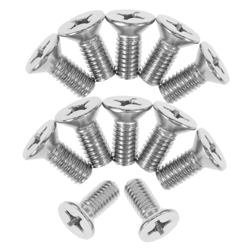 Brake Disc Bolts 12Pcs Set Secure Disc Attachment Durable Wear Resistant Car Brake Rotor Screws 9199774784344