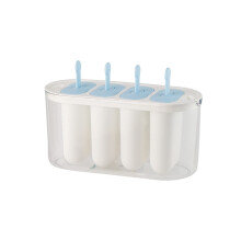 Silicone Popsicle Molds for Kids with Reusable Ice Cream Molds Easy Release Dishwasher Safe Blue