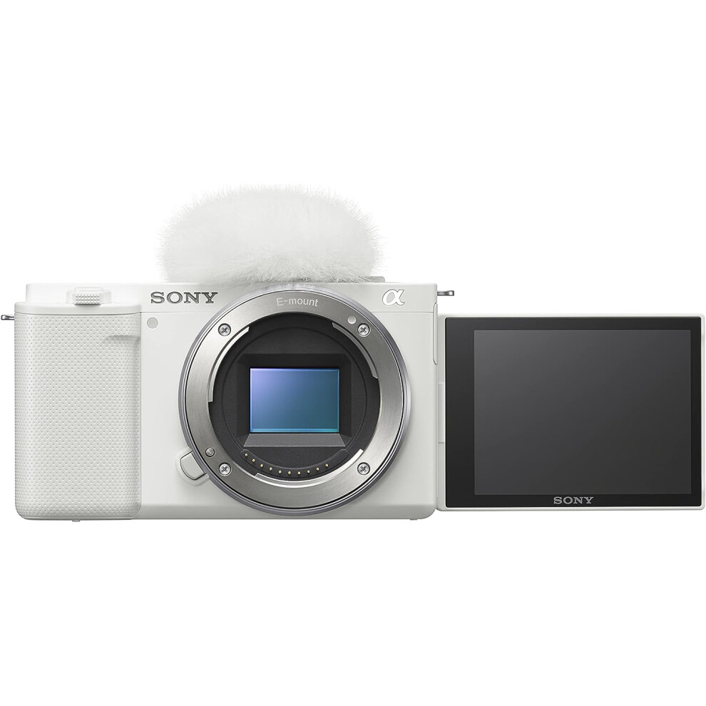 Sony Zv-E10 Mirrorless Camera Body (Ilczv-E10) (White) White 5060229359995