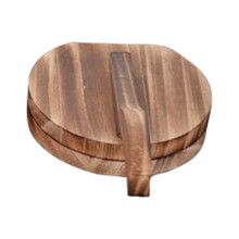 Wooden Tortilla Press for Dumplings and Corn Cakes with Ergonomic Grip and Easy Dough Shaping