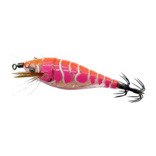 Fishing Squid Jigs Hard Fishing Lures-Pink body andorange