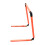 Adjustable Training Hurdles Speed Agility Hurdle-Orange 30CM 1
