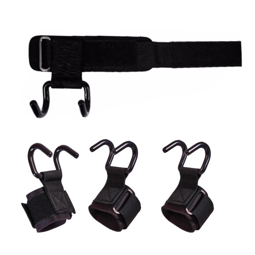 Portables Pull Up Assistance Hook With Wrist Protection For
