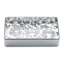 Noise Reducing Guitar Pickup Cover Universal-Silver 52mm