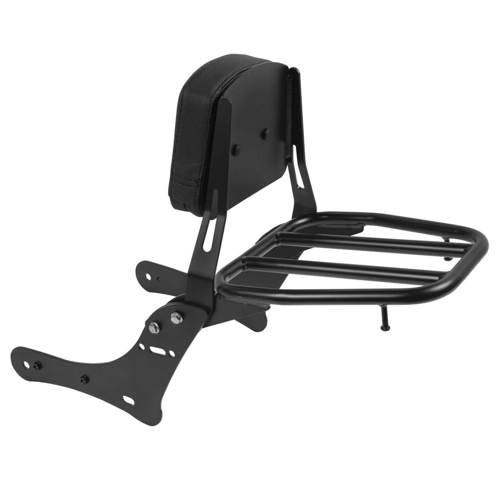 Carrier Holder Support Shelf Backrest Sissy Bar Cushion Luggage Rack For Vulcan 650 S En650 Vn650 S650 20152024 9199774785594