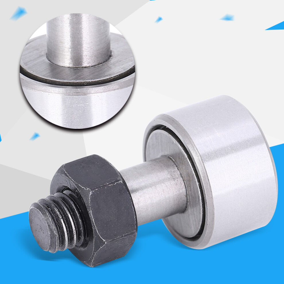 Durable Cf8 Steel Cam Follower Stud 19Mm Needle Roller Bearing 2Pcs Australia 8391379792514