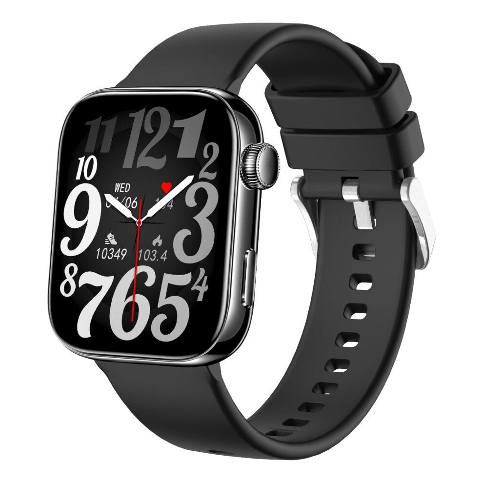 Smart Watch 1.85' Amoled Bluetooth Call Fitness Tracker Ip67 Waterproof For Android Ios 9187378001172