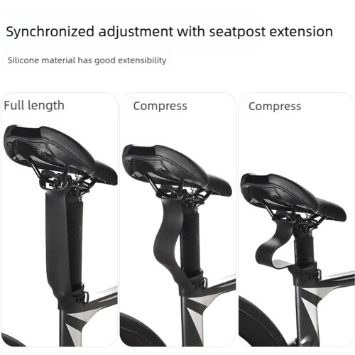 Shockproofed Bicycles Seatpost Protector Mud Cover for-S 2