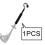 Cymbals L Rod Adapter Hook Extension Bracket for Hanging Gong 7