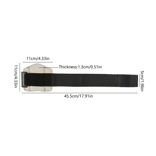 Weightlifting Wrist Support Wrap Adjustable Leather Nylon 2