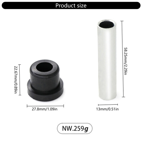 Complete Suspension Bushing Replacement-12 steel plate rubbe 2