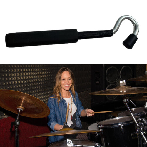Cymbals L Rod Adapter Hook Extension Bracket for Hanging Gong 1