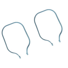 Flexible Racket Frame Protection Strips With Decorative-Blue