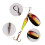 High Reflectivities Rotating Metal Spinners-Blue and Gold Red 7