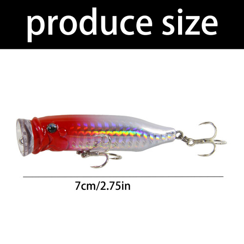 High Carbon Steel Double Hook Lures With Realistic-Color 2 2