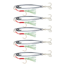5Pcs Fishing Baits Lures Hard Swimbait Fishing Jigging Hook-30g