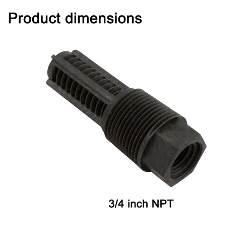3/4Inch Sand Drain Spigot Replacement Male Thread Pipe Strainer 2