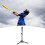 Tripods Baseball Softball Hitting Trainer With Adjustable-Black 2