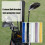 Simple Golf Alignment Stick Cover Holder Golf-Yellow 3