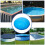 Permanent Impermeable Winter Pool Cover Pillow Includes 2X3M 4
