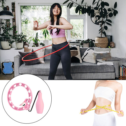 Professional Exercise Hoop Combining 3D Beat-Purple L 1