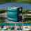 Transportable PVC Air Pillow with Customizable Height-blue 7