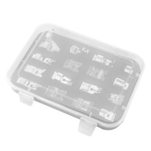 Accessoires voor multifunctionele naaimachines, professionele naaivoetenset voor hobbyisten, diverse naaivoeten van duurzaam, hard metaal.