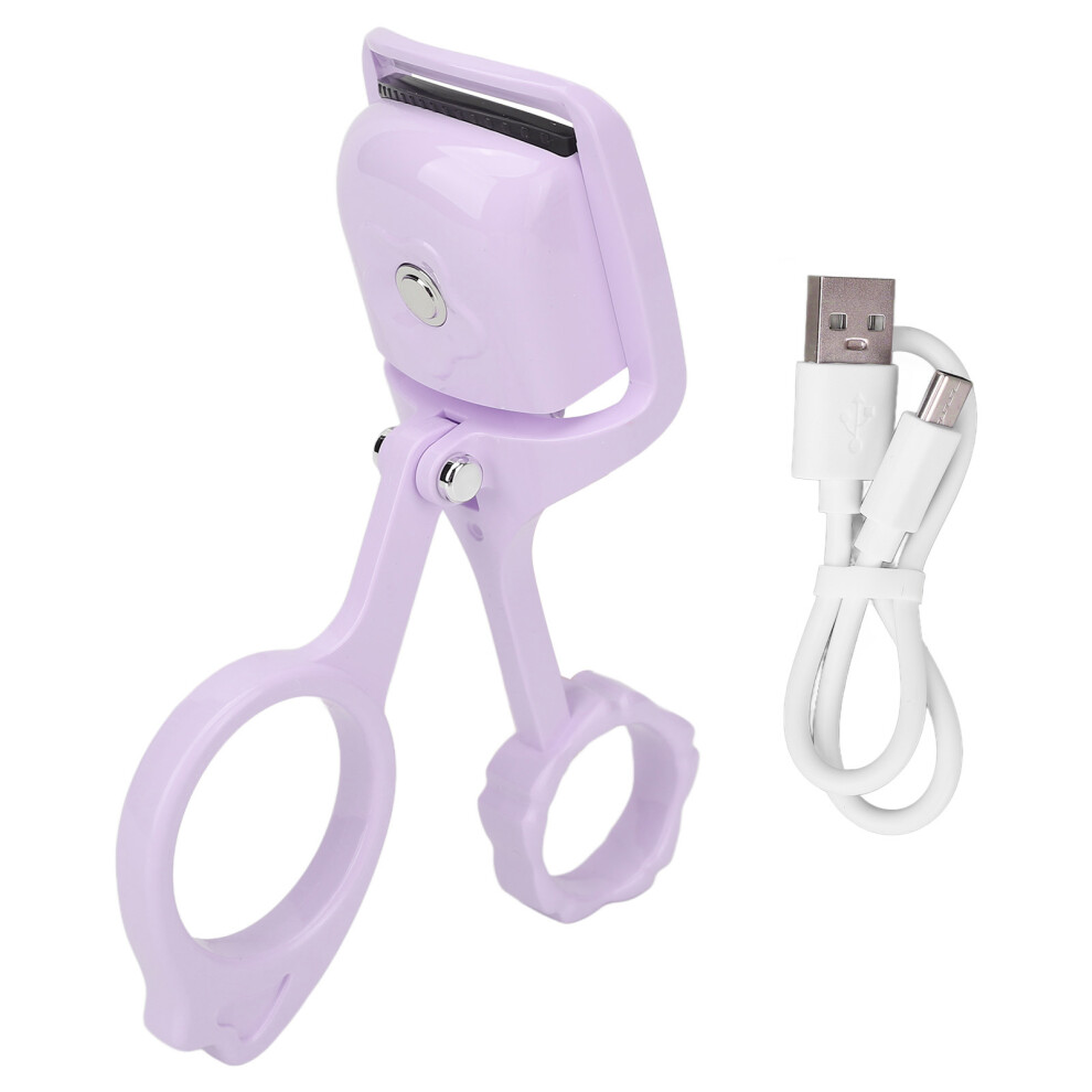 Heated Eyelash Curler with Advanced Heating Technology, Ergonomic Handle for Precision Control, Electric Eyelash Curler Featuring Dual Temperature Se