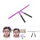 Brow Shaper For Balanced Eyebrows, Reusable Stencil With Symmetrical Marking And Easy Adjustability For All Face Types 8
