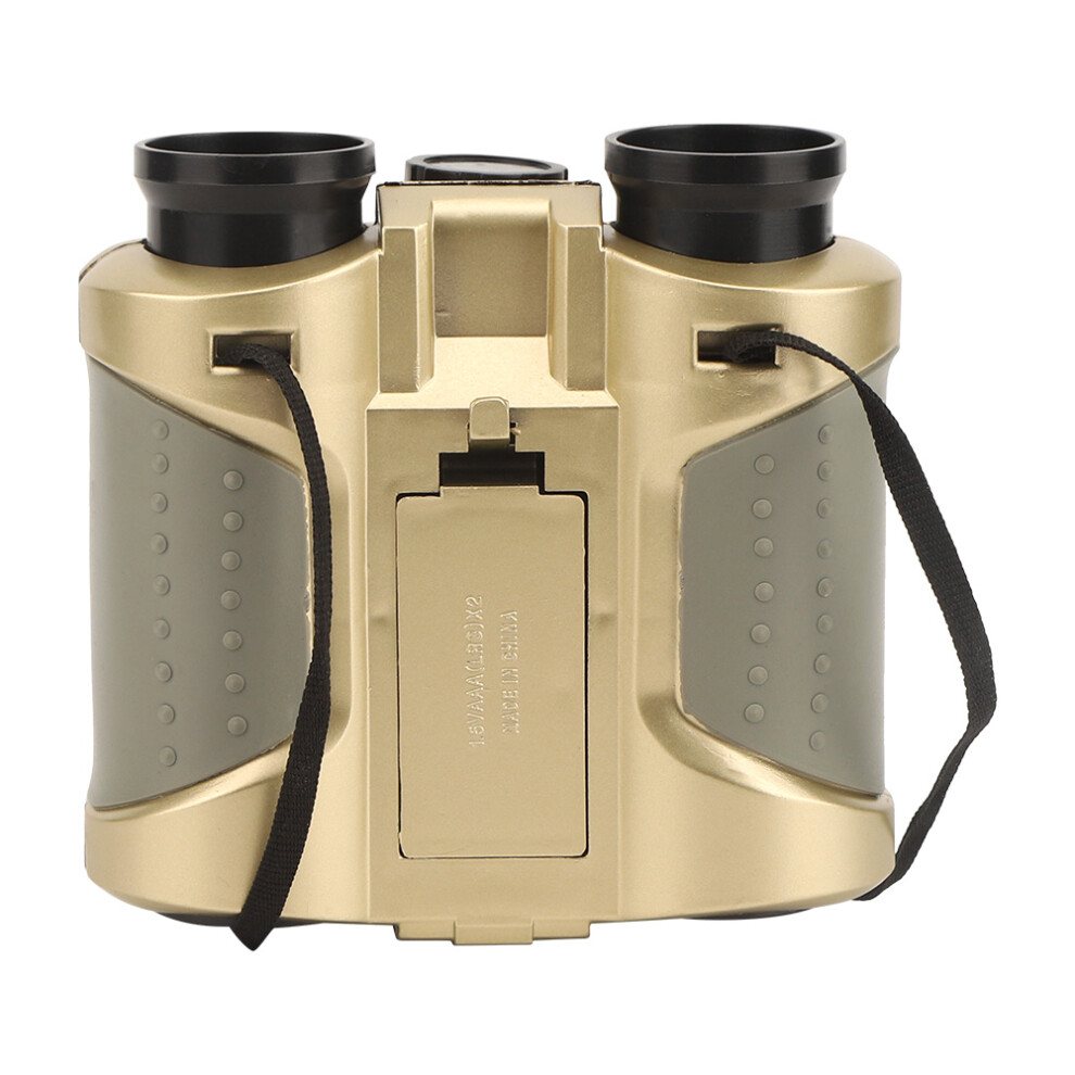 4X30 Kids Binocular Telescope Film - Night Vision & Safe Material Green 8201379793490