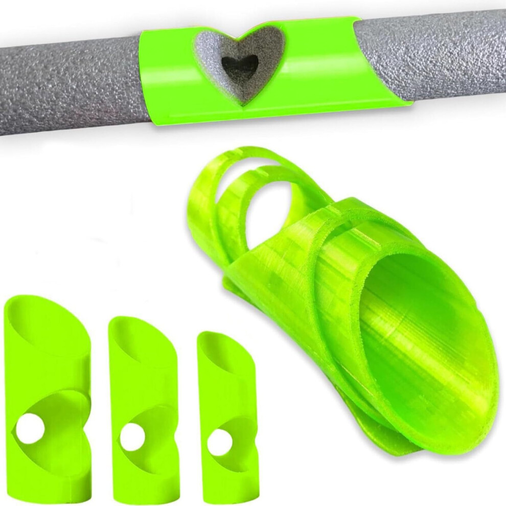 Foam Pipe Insulation Cutter Jig 3Pc Green Set 15Mm 22Mm 28Mm Accurate Cutting Guide 9187378001547