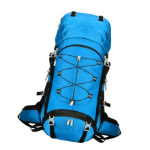 60L Trekkingrucksack Wasserdichter Outdoor-Rucksack-Himmelblau