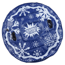 Transportable, aufblasbare Schneeschale,-Blaue Schneeflocken