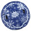 Transportable, aufblasbare Schneeschale,-Blaue Schneeflocken 1