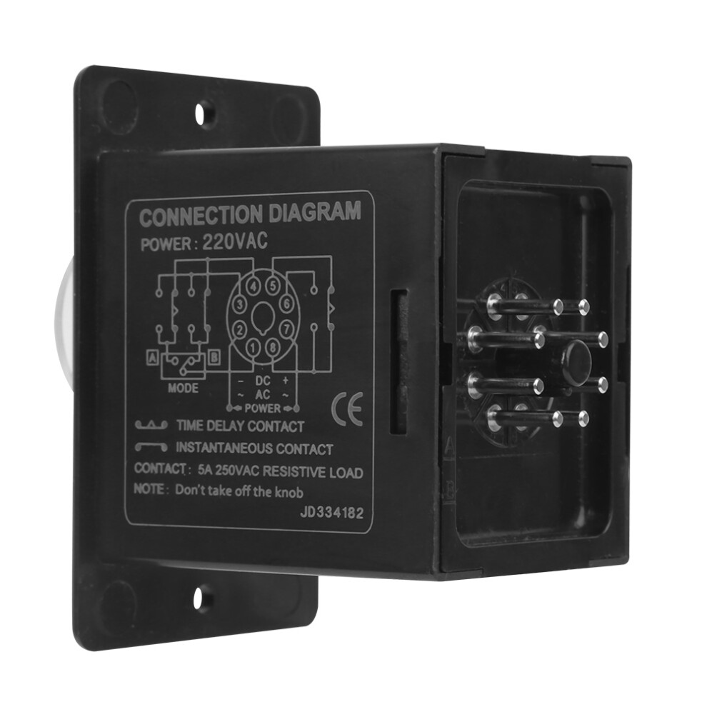 Industrial Electronic Switch Relay Ah2-Y 10S Delay Timer Control 4681379795535