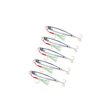 5 Stücke Angeln Jig Metall Angelköder Spinner Lange Casting-15g