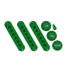 E-Gitarren-Tonabnehmer-Abdeckung, Single-Coil-Abdeckung mit-Grün