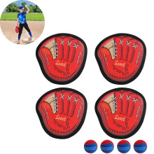 Familien-Outdoor-Aktivitätsspielzeug fängt Ballspiel- 4 Stück