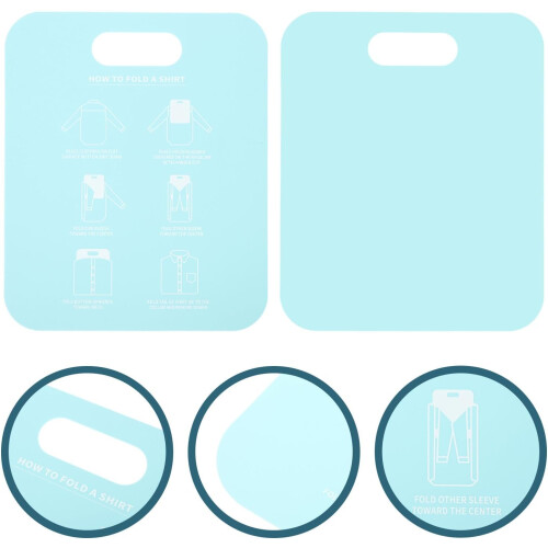 Clothes Folding Board TwoPack for Quick Shirt Folding and Wrinkle Laundry Organization 1