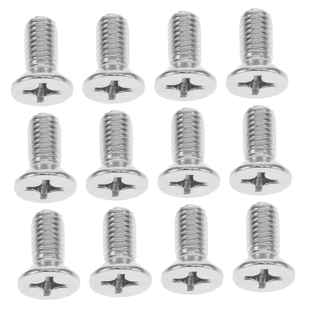 12Pcs Performance Brake Disc Screws And Rotor Bolts For Cars Secure Mount Easy Installation Silver 9199774787154