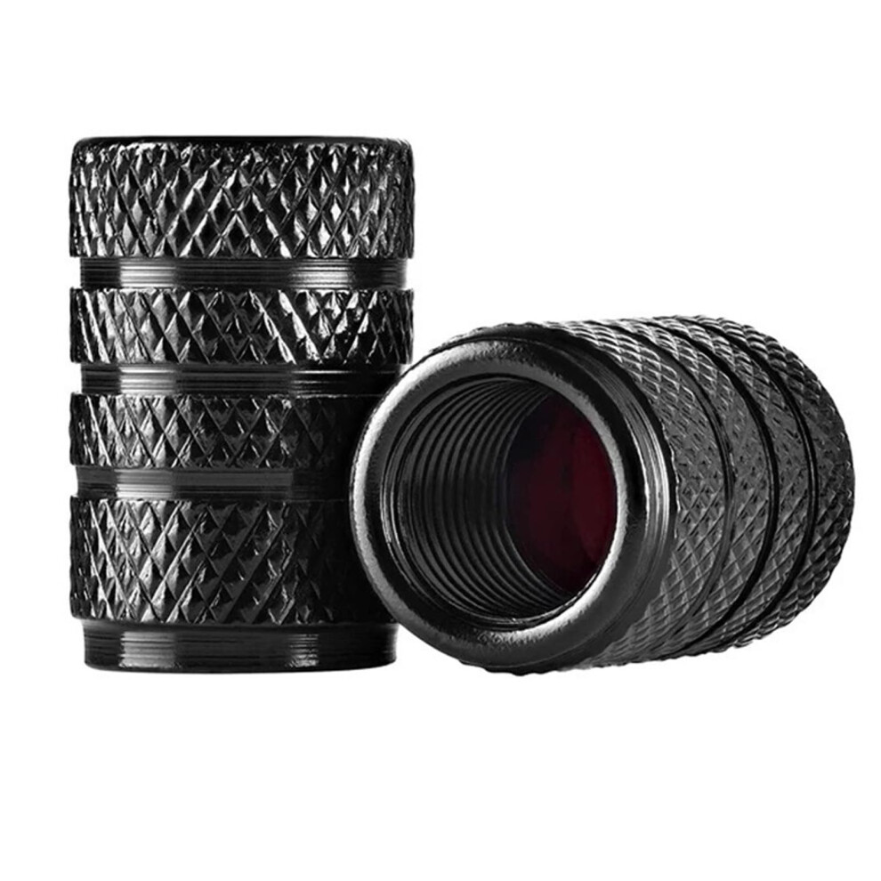 80Pcs Aluminum Tire Valve Stem Caps With Rubber Seal Dustproof Universal Fit For Car And Bike 9187378002285
